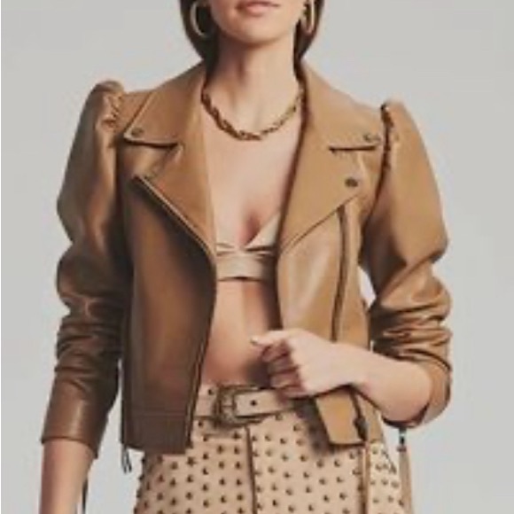 Retrofete Lo Leather Jacket - Picture 1 of 5